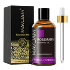 100ML Pure Plant Essential Oil Mint Bergamot Patchouli Citronella Lemongrass Chamomile Cedarwood For Reed Diffuser Humidifier