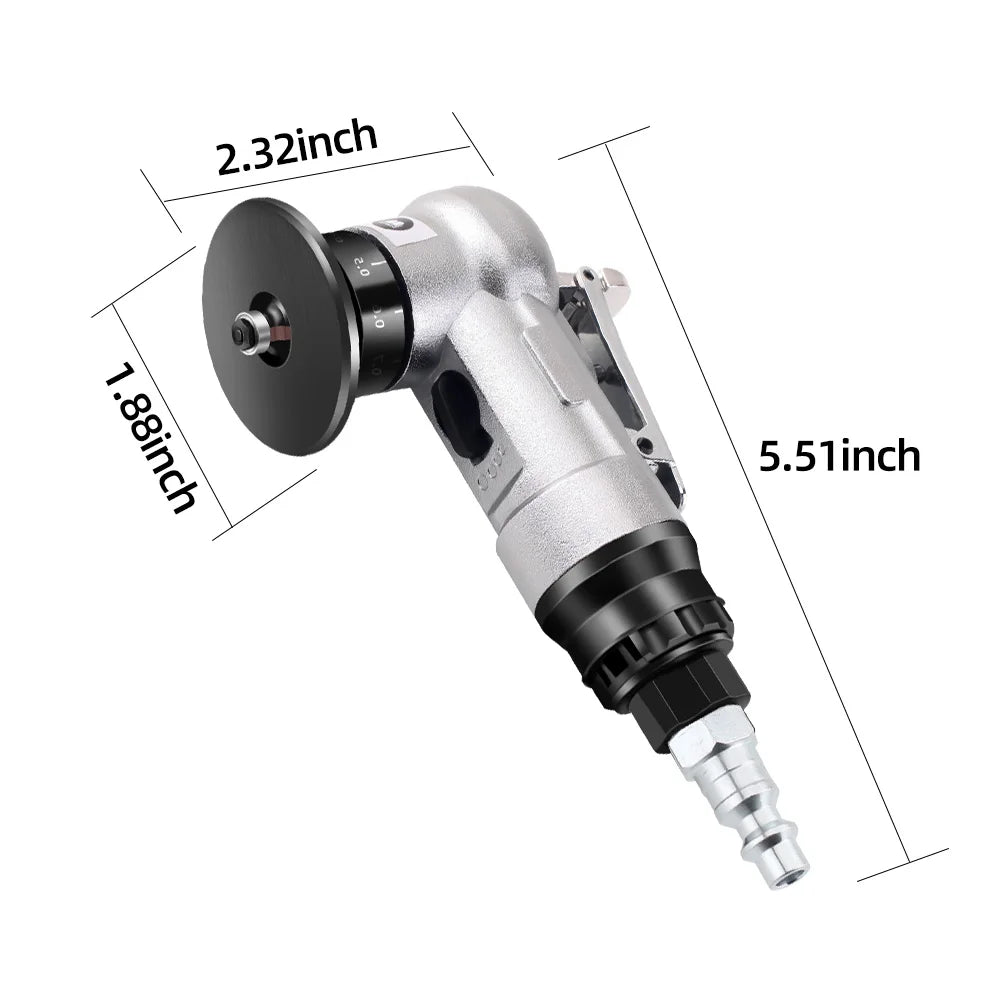 Pneumatic Chamfering Machine Handheld 45-Degree C Corner R Corner Woodworking Edge Trimming Deburring Air Miniature Mini Chamfer
