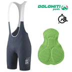 RION Cycling Shorts Women MTB Bib Shorts Road Bike Tights Padded Bicycle Wear Biker Clothing Long Distance Dolomiti 8H Outdoors
