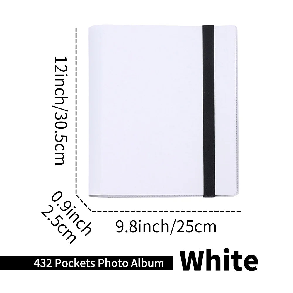 432 Pocket Photo Album for Fujifilm Instax Mini 12/11/9/Evo/LiPlay, Multiple Colors, 1pc