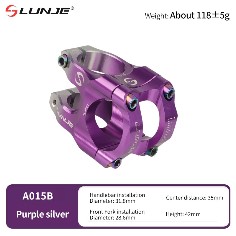 Handlebar Stem  Aluminum Alloy MTB Road Bike Stem  Ultralight High strength Short 31.8MM Bicycle CNC Stem DH/AM/XC Bicycle Parts