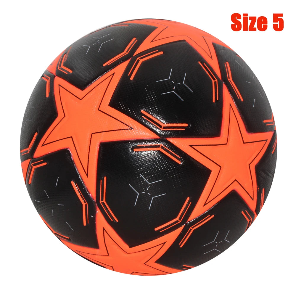 High Quality Soccer Balls Official Size 4/5 PU Material Seamless Goal Team Outdoor Match Game Football Training Ballon De Foot