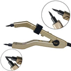 1Pcs  2024 New Temperature210℃ Hair Connectors Keratin Bonding Heat Iron Hair Extension Mini Heating Tip Adjustable Tools