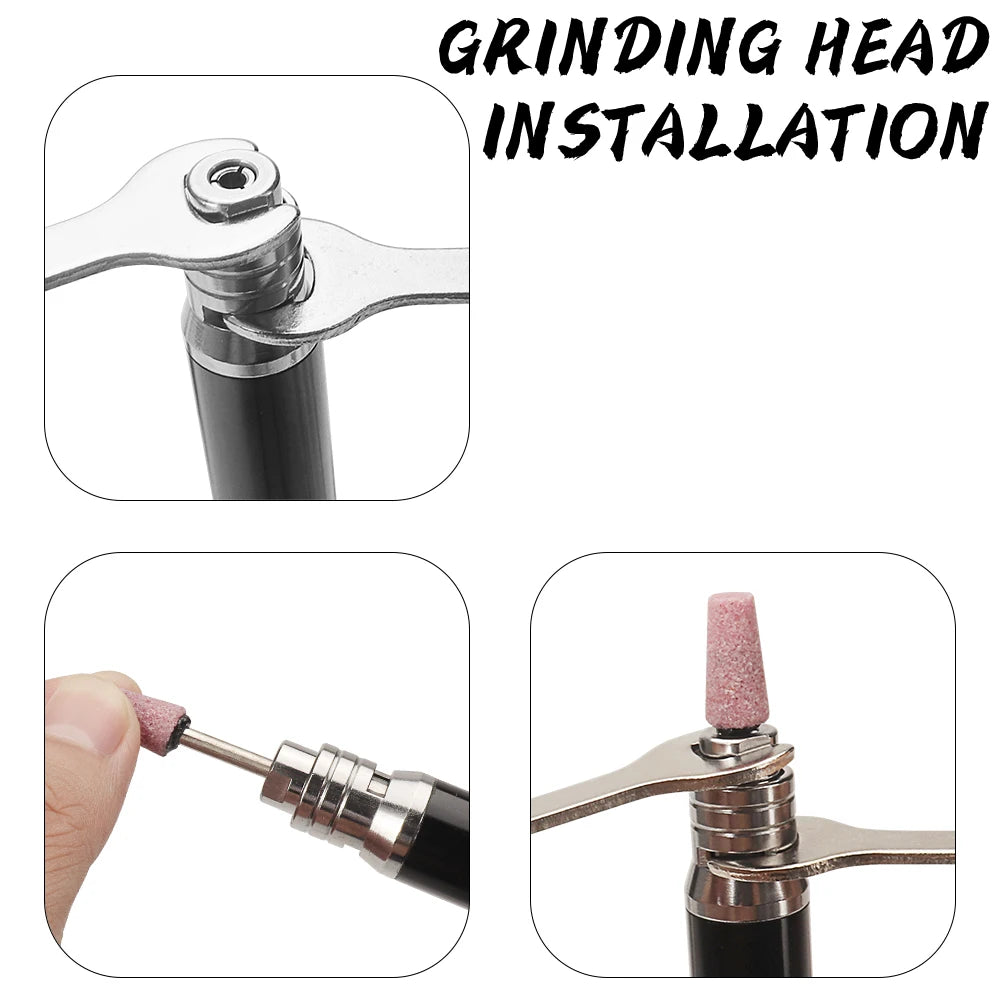 Air Micro Die Grinder Pencil Mini Polishing Grinding Engraving machine High Speed Cutting Wood Jewelry Grinding Pneumatic Tool