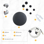 OKCSC IE900 HIFI Earphone MMCX 3.5mm Plug In Ear Monitor Headphones Sport Noise Cancelling Headset
