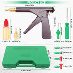 Auto Bike tubeless Tire Repair Puncture Plug Garage motorcycle Vacuum Tire Repair Gun Car Tire Block Air Leaking kit