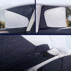 for Tesla Model 3 Y S X 2025-2020 26 Privacy Sunshade Side Window Sun Shades Front Rear Windshield Blind Shading Outdoor Camping