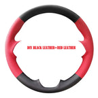 Steering Wheel Cover for Subaru Impreza WRX 2002-2004, WRX STI 2004, perforated leather