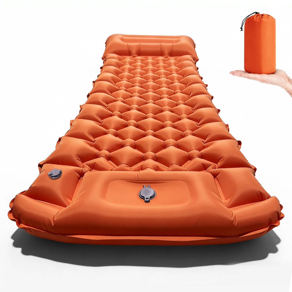 2026 New Upgrade Thick Long Air Mattress Durable Leakproof Inflatable Pad for Outdoor Indoor Camping Inflatable Mat Sleeping mat