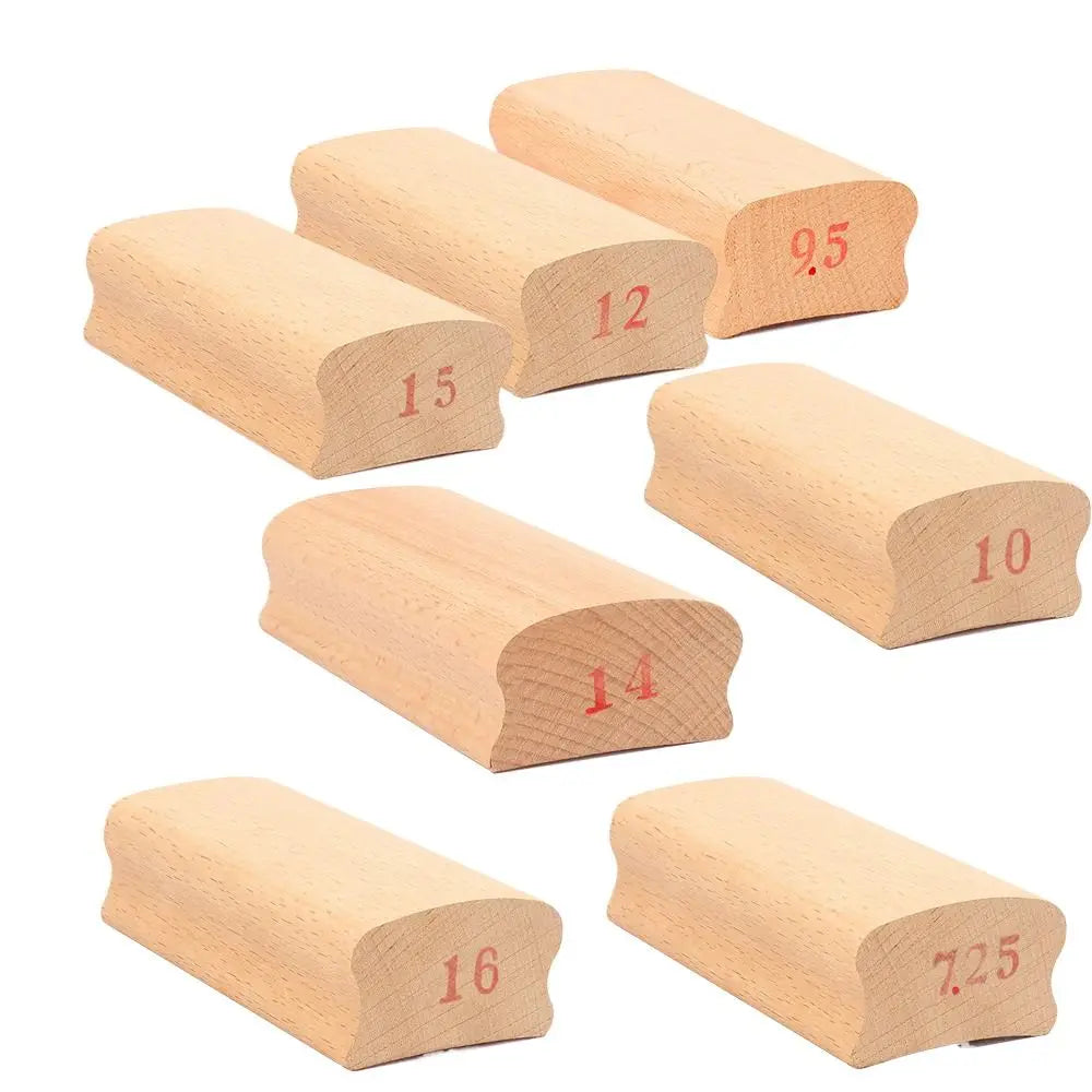 7.25/9.5/10/12/14/15/16in Wooden Guitar Radius Sanding Block Guitar Parts Arc Polishing Guitar Fret Leveling