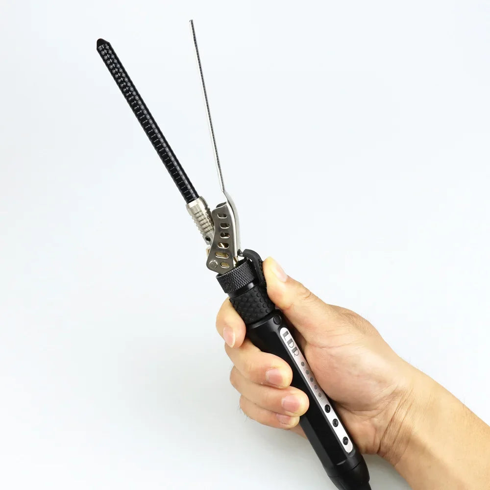 Bestseller Small Curling Iron 7mm Clip Rotatable Short Hair Fluffy Wool Roll Mini Curling Iron