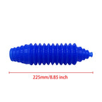 Universal Silicone Rack And Pinion Steering Boot Pinion Boot Gaiter Kit Black Blue