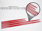 For Universal Car Door Edge Guard Strip Protector Anti Scratch Rubber Tape Glossy Black Trim Exterior Styling Accessories Kit