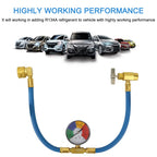 R134a Refrigerante Open Valve Charging Pipe Freon R134a Air Conditioning Recharge Hose Car Air Conditioner Tools