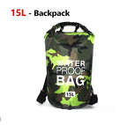 Swimming PVC Pack Dry Bag Backpack for Women Men 10L 15L 20L 30L Waterproof Shoulder Kayak Drifting Rafting Surfing Boating Bag