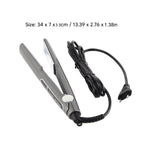 Hair Straightening Ceramic Iron Hair Straightener Multigear Adjustment 480 Degrees Fahrenheit Hair Straightening Ceramic Iron