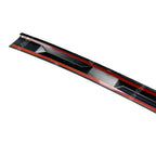 For VW Volkswagen Tiguan MK2 2016-2021 Car Front Bumper Mesh Center Grille Grill Moulding Strips Cover Trim Gloss Black Styling