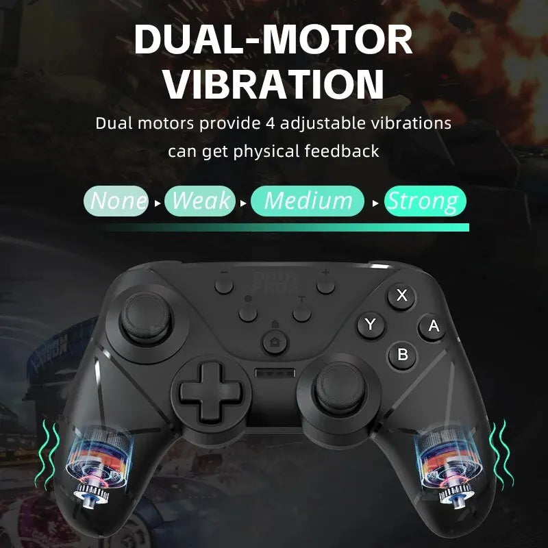 Data Frog For Switch/For Switch Lite/For Switch OLED Controller Wireless Gamepad with NFC and Turbo