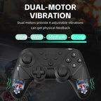 Data Frog For Switch/For Switch Lite/For Switch OLED Controller Wireless Gamepad with NFC and Turbo