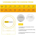 100Pcs Badge Button Parts Material Supplies 25mm 32mm 37mm 44mm 58mm 75mm for DIY Clothes Handbag Badge Button Decoration