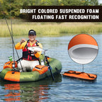 Floating fish basket, foldable fishing rack bucket, portable foldable fishing net for storing fishing equipment in the cage