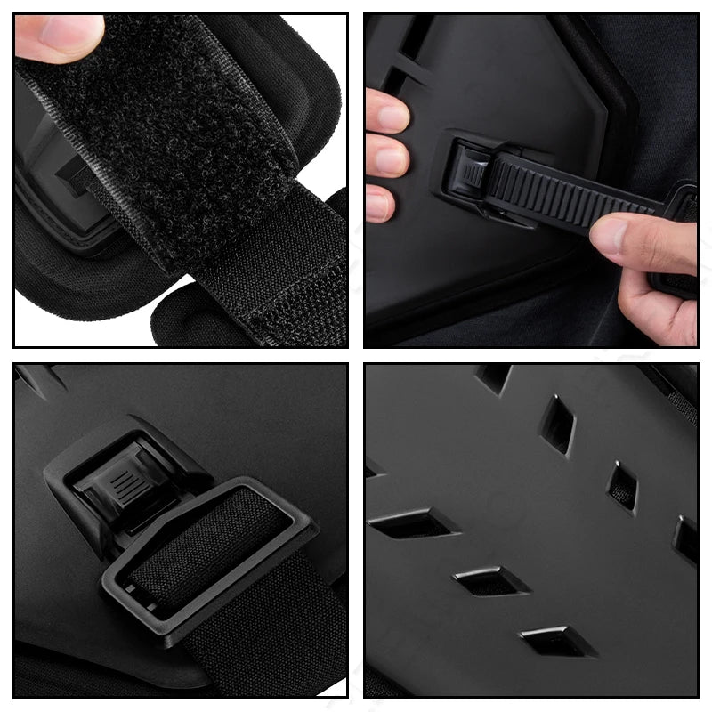 SULAITE Motocross Body Armor Motorcycle Jacket Motocross Moto Vest Back Chest Protector Off-Road Dirt Bike Protective Gear