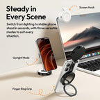 Ulanzi LM23 Pocket LED Light for iPhone 17 Pro Max 16 15 for Smartphones with Magnetic Ring Fill Light Desktop Stand for Vlog