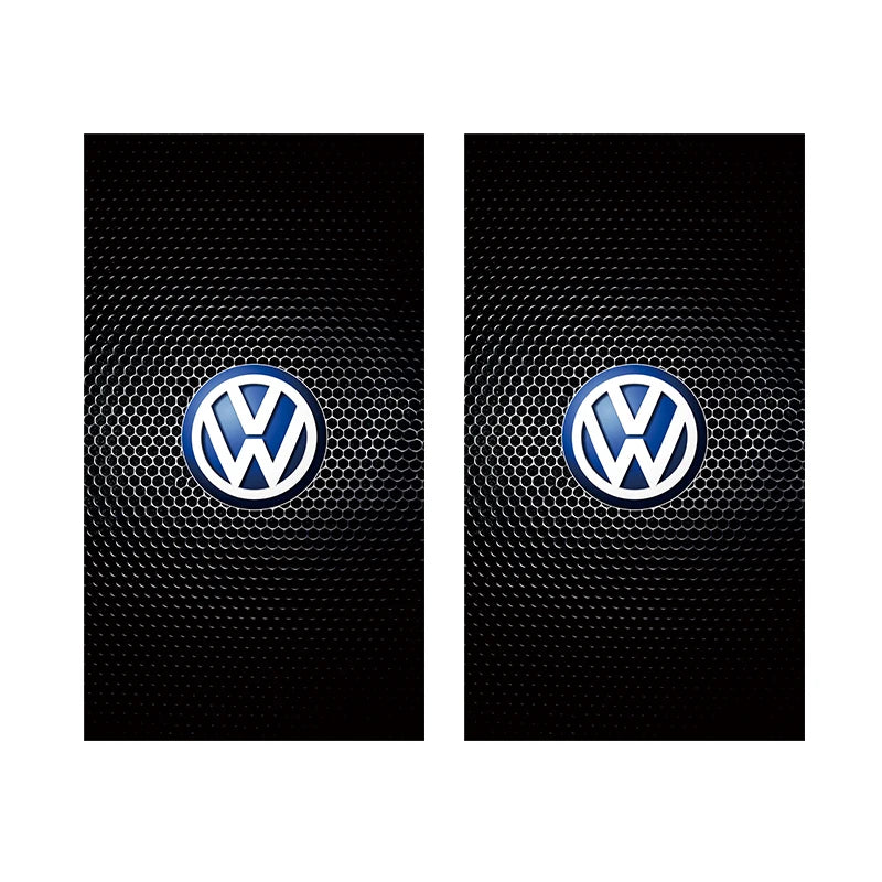 Car Stickers B-Pillar Center Column Decoration Cover Decals Auto Accessorie For Volkswagen VW RLine R Golf T5 ID3 Tiguan Polo