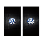 Car Stickers B-Pillar Center Column Decoration Cover Decals Auto Accessorie For Volkswagen VW RLine R Golf T5 ID3 Tiguan Polo