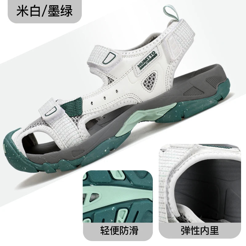 HUMTTO Sandals Women's outdoor Upstream Shoes Aqua Shoes Wading  lightweight quick-drying beach shoes Men breathable Sneakers