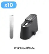 HOZO Ultrasonic Cutter with Auto Power Adjustment 6-in-1 Blades for Precision Cutting Hobby Craft Model Making Gloves Given Away