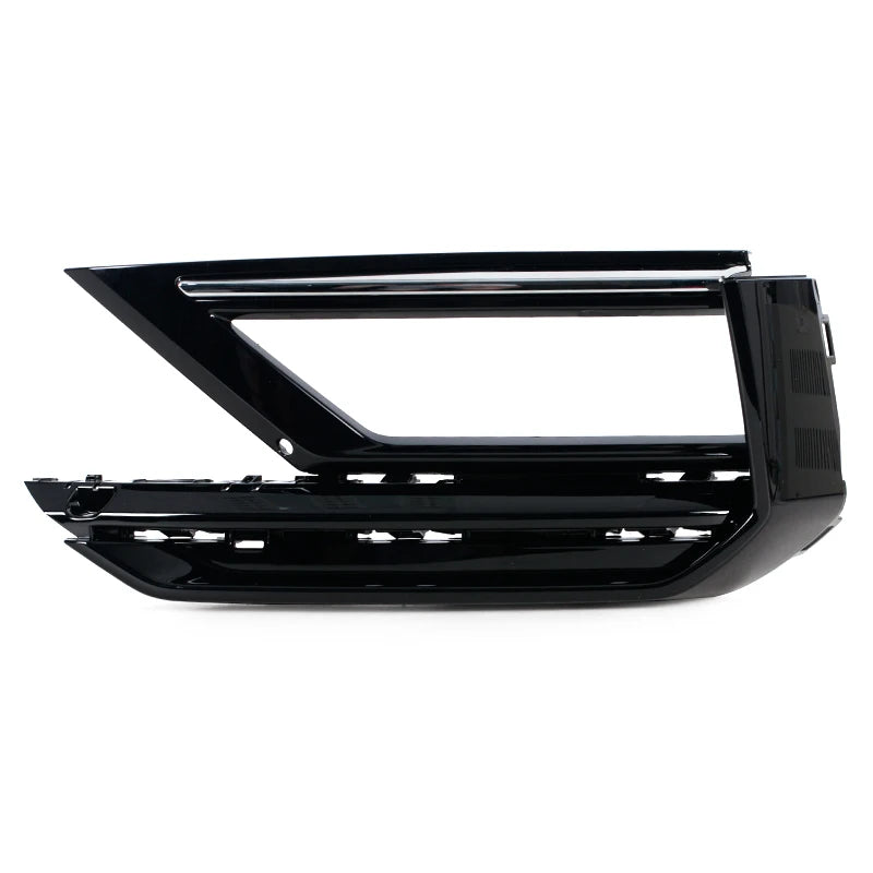 For VW Tiguan R-LINE 2017 2018 2019 Car Front Fog Light Bumper Frame Trim Panel Lower Center Grille Foglight Frame Accessories