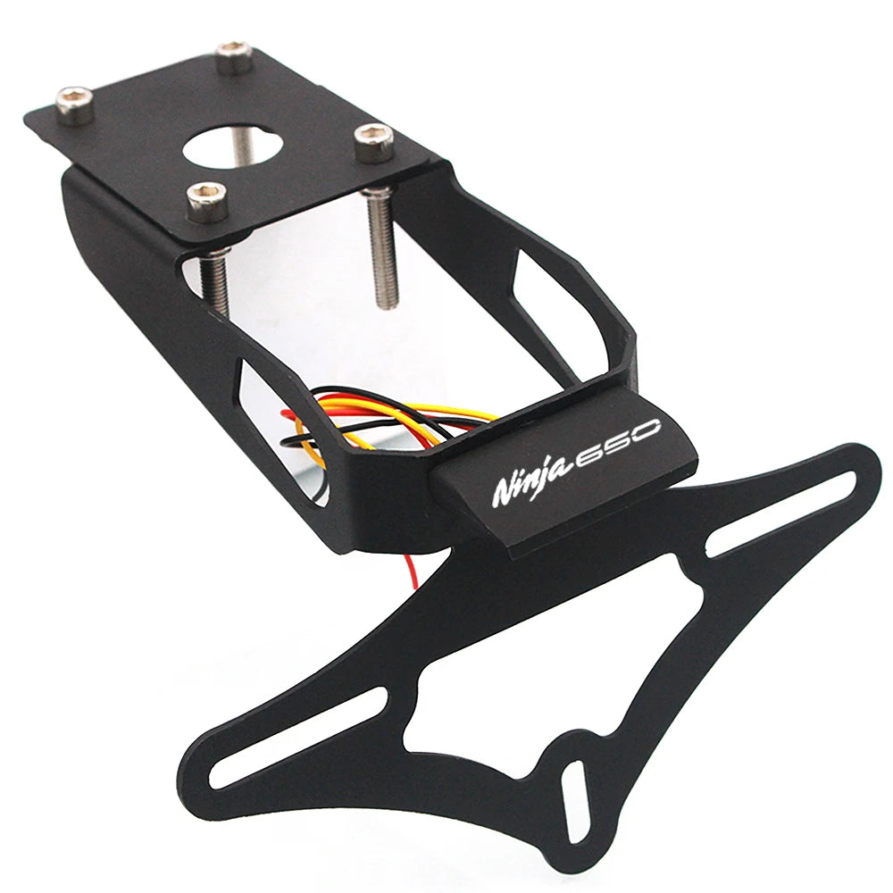 For Kawasaki Ninja 650 Z650 Ninja650 Motorcycle Tail Tidy License Plate Holder Fender Eliminator Accessories 2017 2018 2019 2020