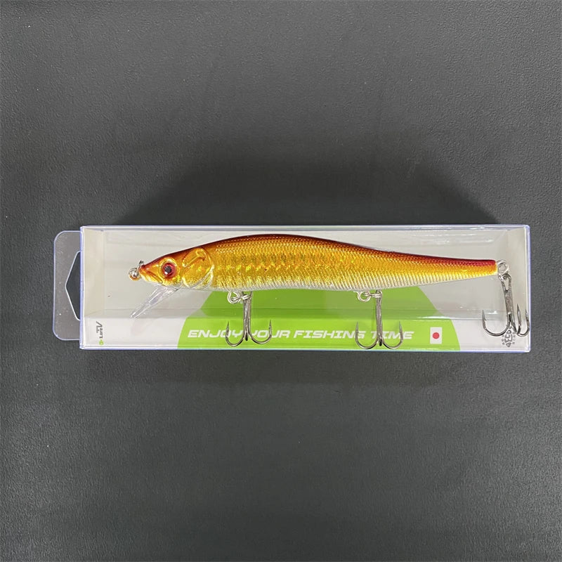 LURETV Japan  Same Style Roada Classic Stop Bait King 116S Mino JERK BAIT9241