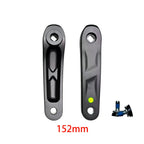 E-Bike Crank Arm Set Alloy Square Taper Hole Exercise Bike Dynamic Crankset 114/127/135/140/152/160/165/170/175 Bicycle Parts