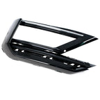 For VW Tiguan R-LINE 2017 2018 2019 Car Front Fog Light Bumper Frame Trim Panel Lower Center Grille Foglight Frame Accessories