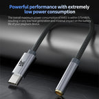 KZ AM01 USB-C to 3.5mm Headphone Adapter, 32-bit/384kHz Hi-Fi DAC Amp Dual-Chip