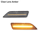For Mercedes Benz CLS-Class W219 C219 2006-2011 2PCS Led Bumper Turn Signal Lights Side Marker Lamp OEM#2198200321
