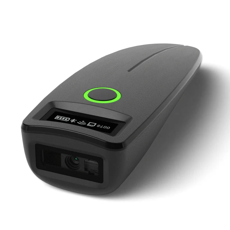 2D Barcode Scanner Mini 2.4G Wireless Bluetooth Handheld Portable 1D 2D QR Code Data Matrix PDF417 Reader With Storage Function