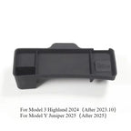 ETC Bracket Tray for Tesla Model Y Juniper Model 3 Highland Screen Rear Storage Box Instrument Panel ETC Bracket Car Accessories