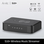 Arylic S10+ Wireless Music Streamer Bluetooth Audio Receiver 3.5mm AUX Multiroom