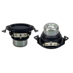 2 pcs 1.75 Inch 4 Ohm 30 W HIFI Full Range Speaker Double Neodymium Magnetic Long Stroke Bass Waterproof Basin DIY Home Theater
