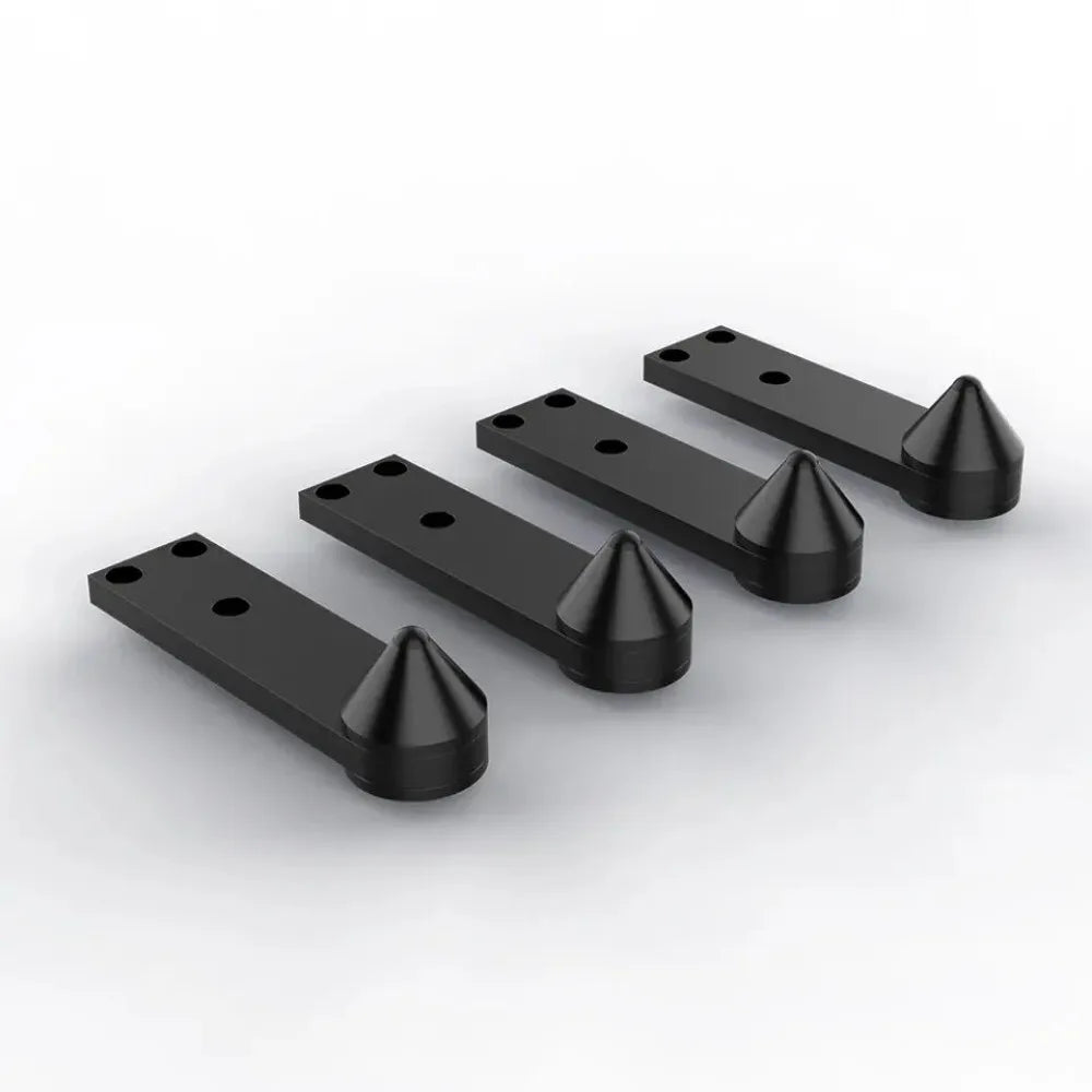 SP150 4PCS Combined Type Speaker Foot Subwoofer Shockproof Spike Bracket Speaker Spike Shock Absorber Stud Trip