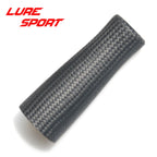 Proton 2pcs  Carbon Fiber Weaving 71mm 76mm 84mm handle Grip for Reel Seat Rod Building component Rod Repair DIY blank
