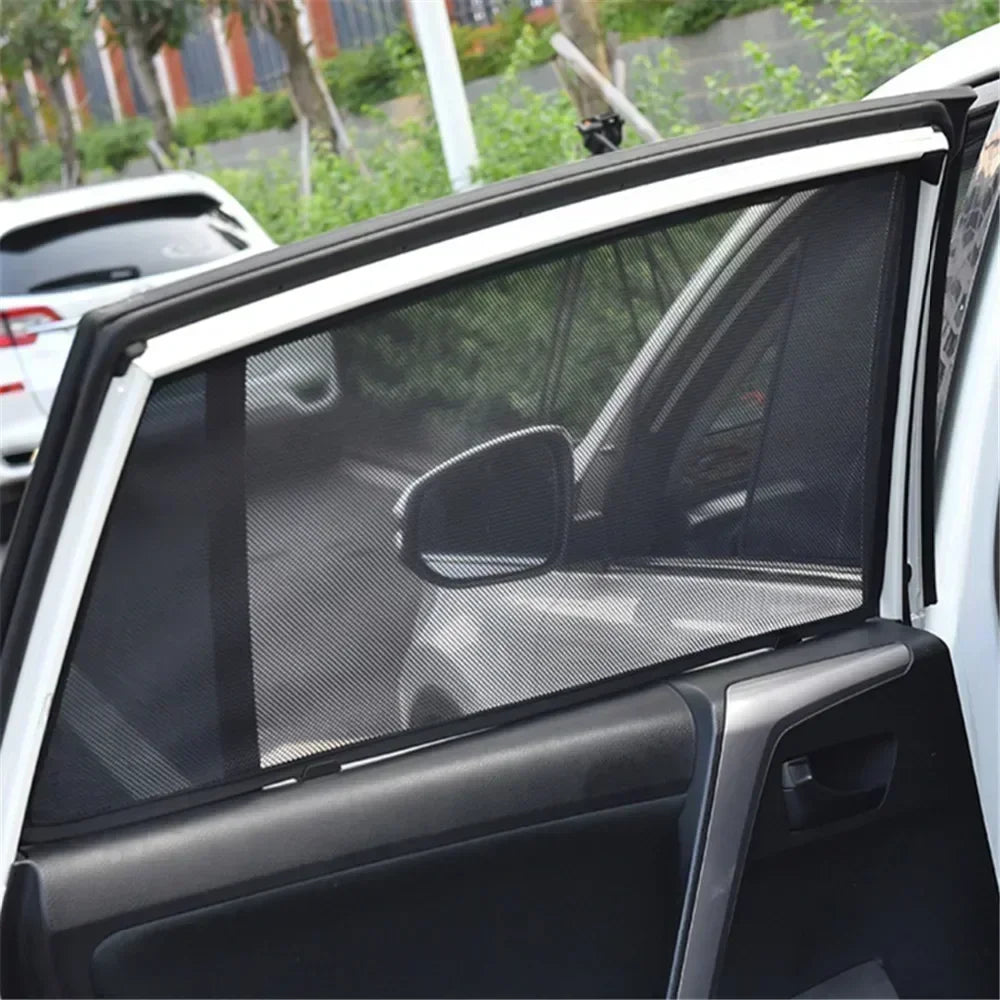 Custom Magnetic Car Window Sunshade For Mazda CX-5 KE 2011-2017 1st Gen CX5 Curtain Mesh Front Windshield Frame Curtain