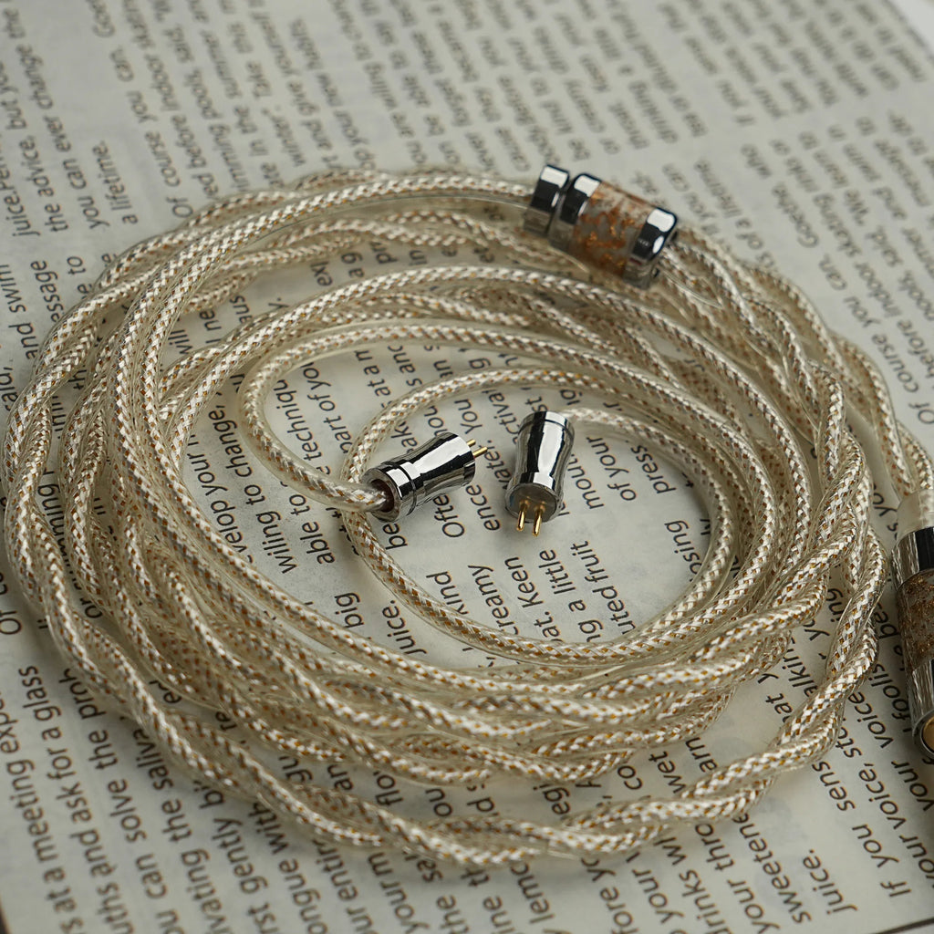Trusted-PB01 OCC Copper Shield + Copper Alloy Conductor｜Precision Anti-Interference Headphone Cable with 2pin/MMCX/Dual 3.5mm