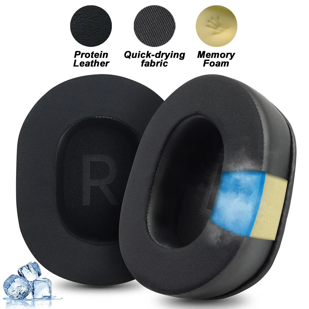 Audio-Technica replacement ear pads 100x80mm for ATH-MSR7b M50X M40X M30X M20X M10X