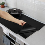Silicone Induction Cooktop Mat Non-Slip Electric Stove Top Cover Protector 52x78cm 1pc