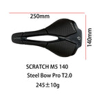 Prologo NDR M5 Short Nose Saddle245×143mm/250x140mm Hollow Road MTB Bicycle Front Saddle Men Women