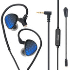 Celest Wyvern Black Remaster 10mm LCP 2.0 Diaphragm Custom Dynamic Driver in Ear Earphones with MIC Cable Headphones